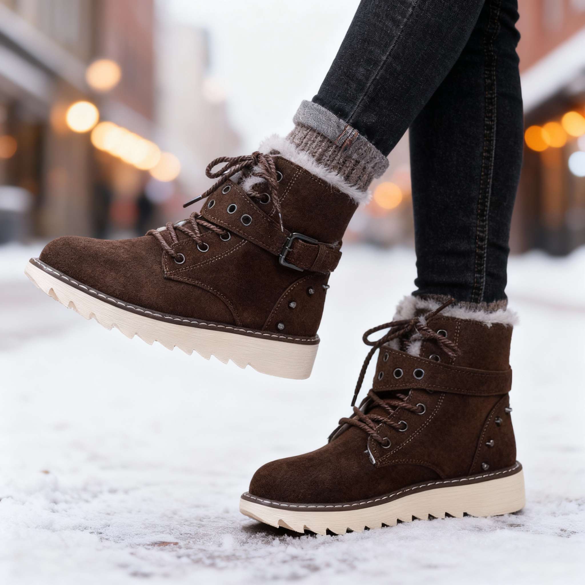 Amanda Laced Winter Boots - Image 6
