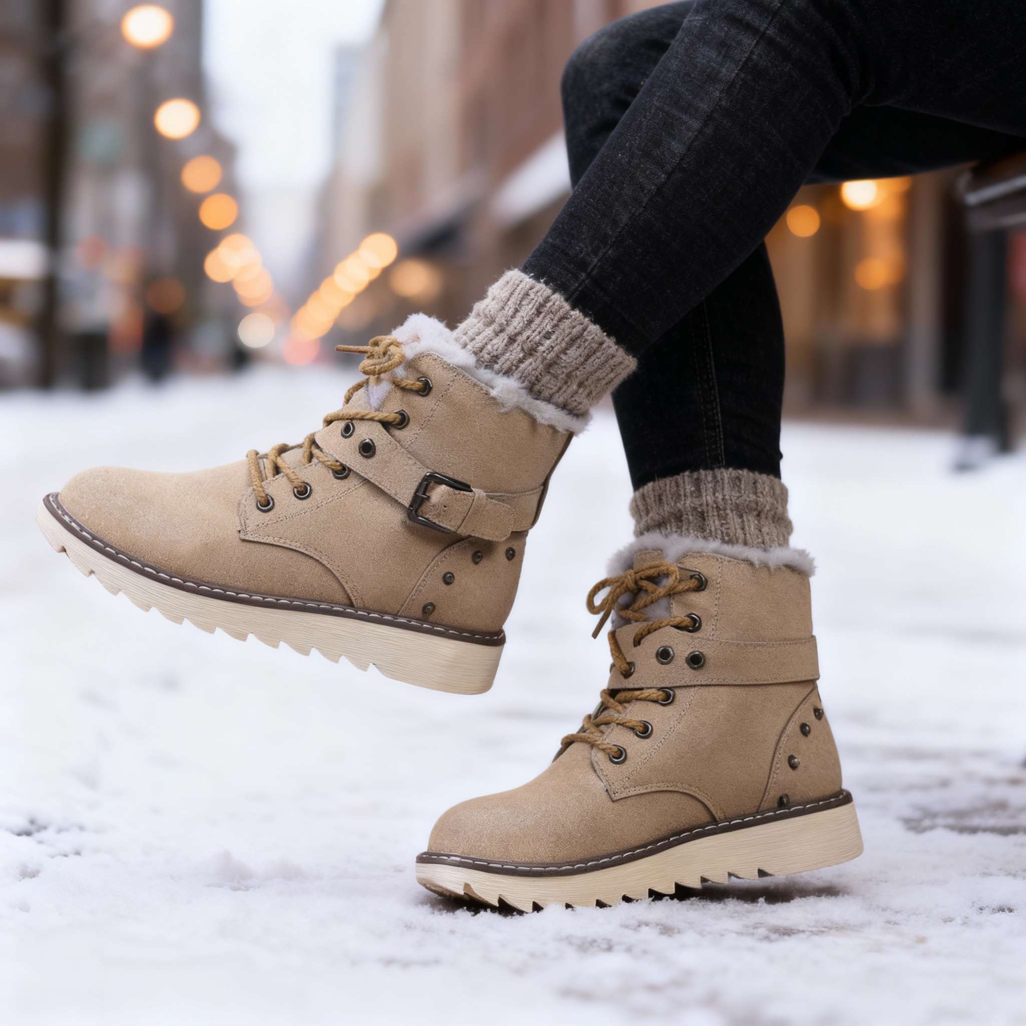 Amanda Laced Winter Boots - Image 7
