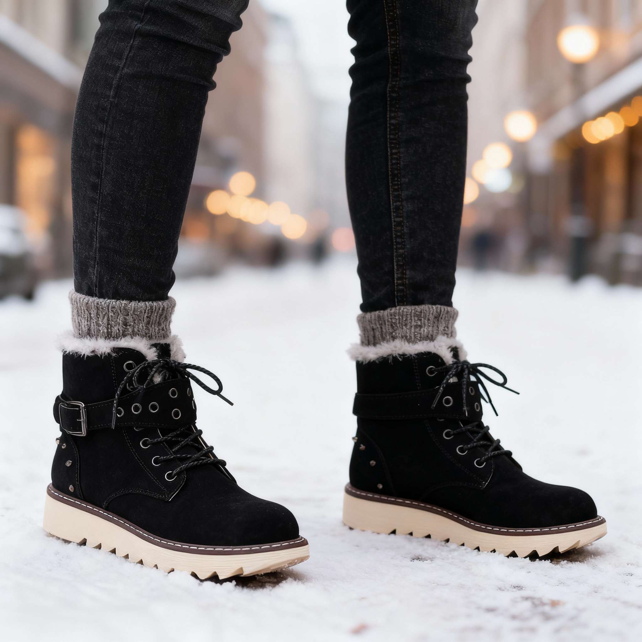 Amanda Laced Winter Boots - Image 8