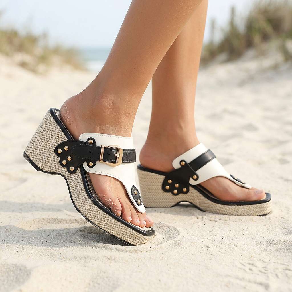Evelina Strap Slides - Image 15
