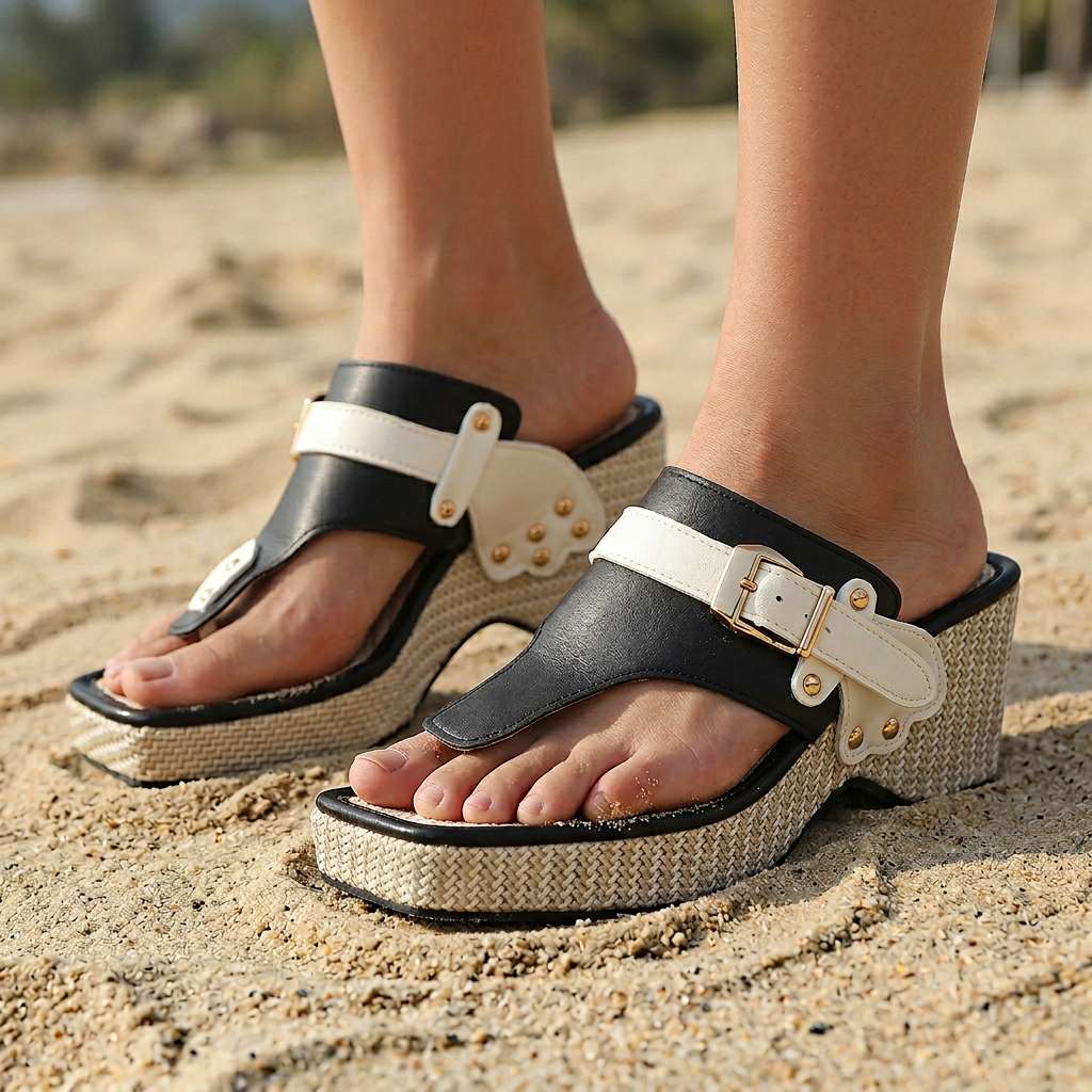 Evelina Strap Slides - Image 7