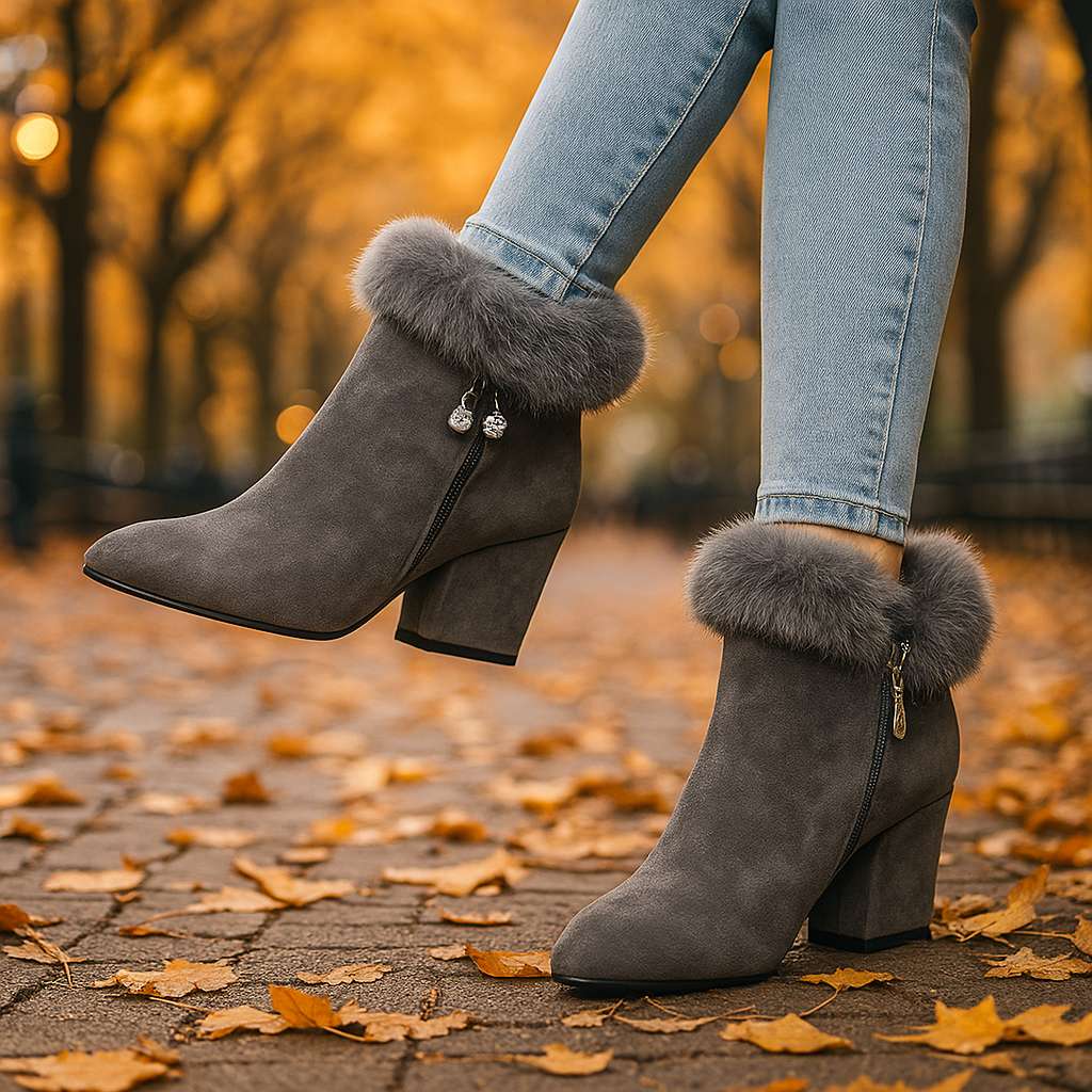 Evelyn Fuzzy Heels - Image 10