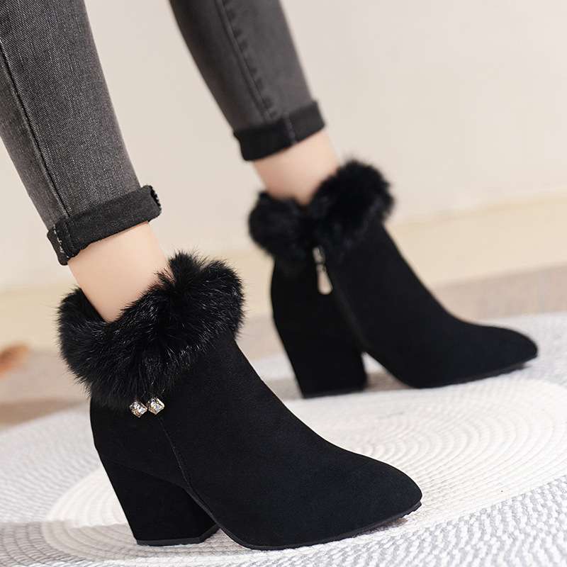 Evelyn Fuzzy Heels - Image 11