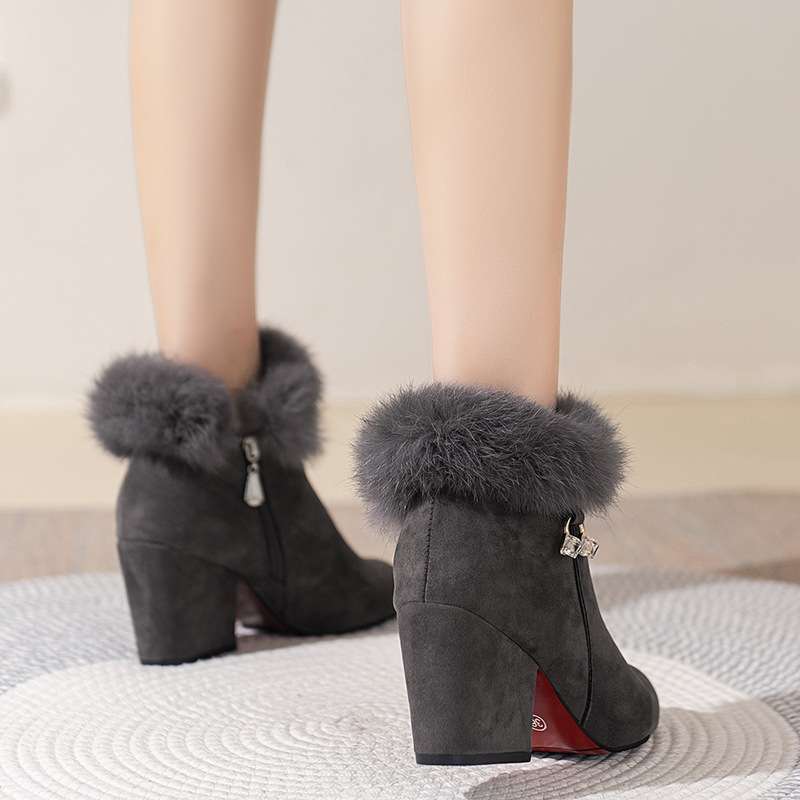 Evelyn Fuzzy Heels - Image 13