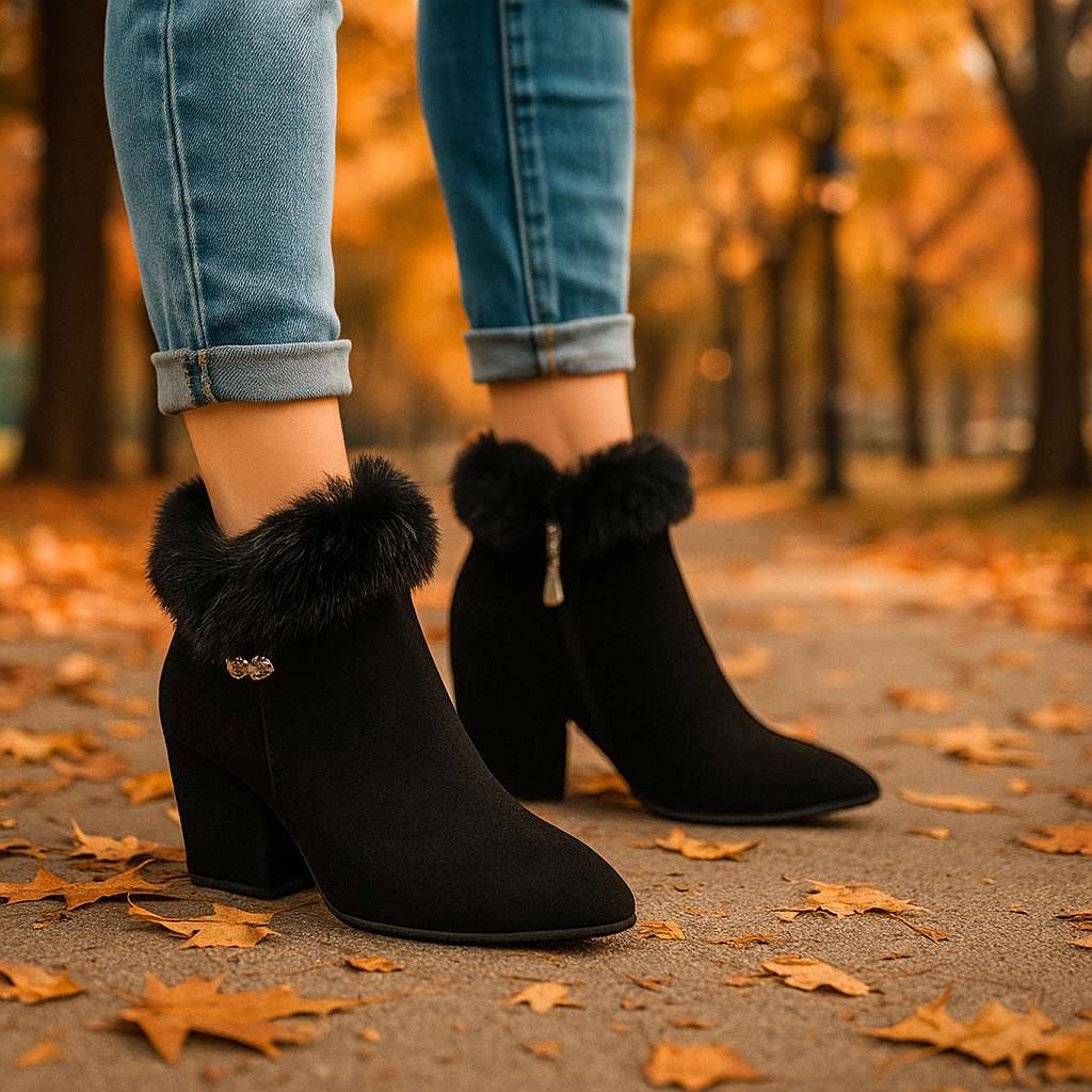 Evelyn Fuzzy Heels - Image 14