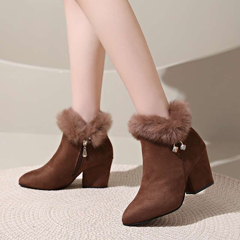 Evelyn Fuzzy Heels - Image 2