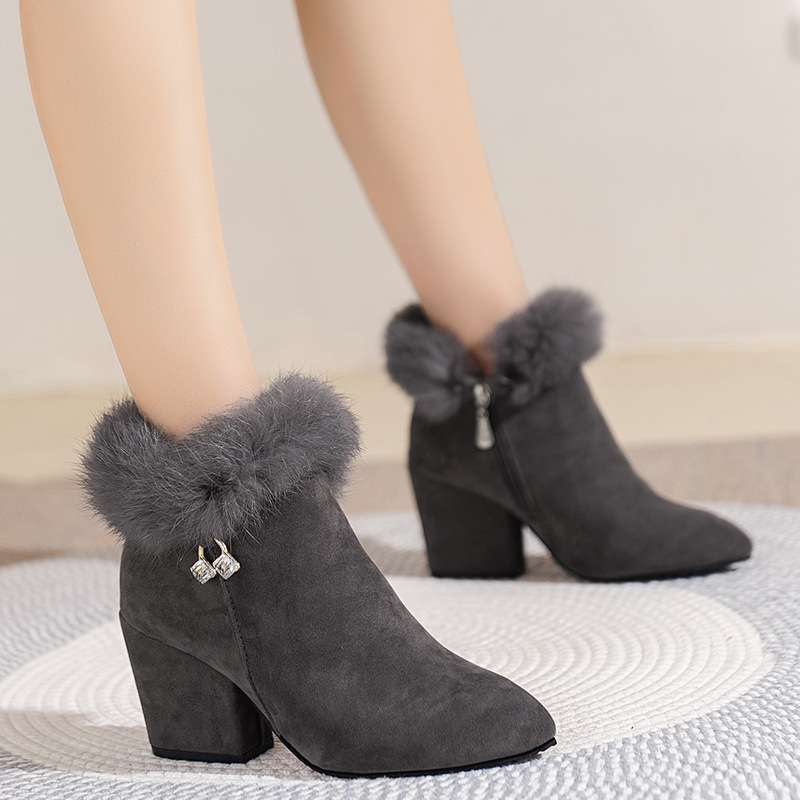 Evelyn Fuzzy Heels - Image 3