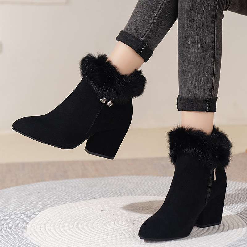 Evelyn Fuzzy Heels - Image 4