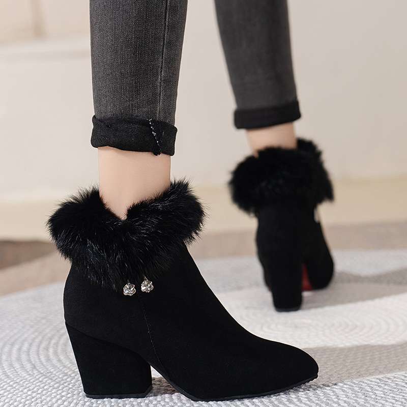 Evelyn Fuzzy Heels - Image 6