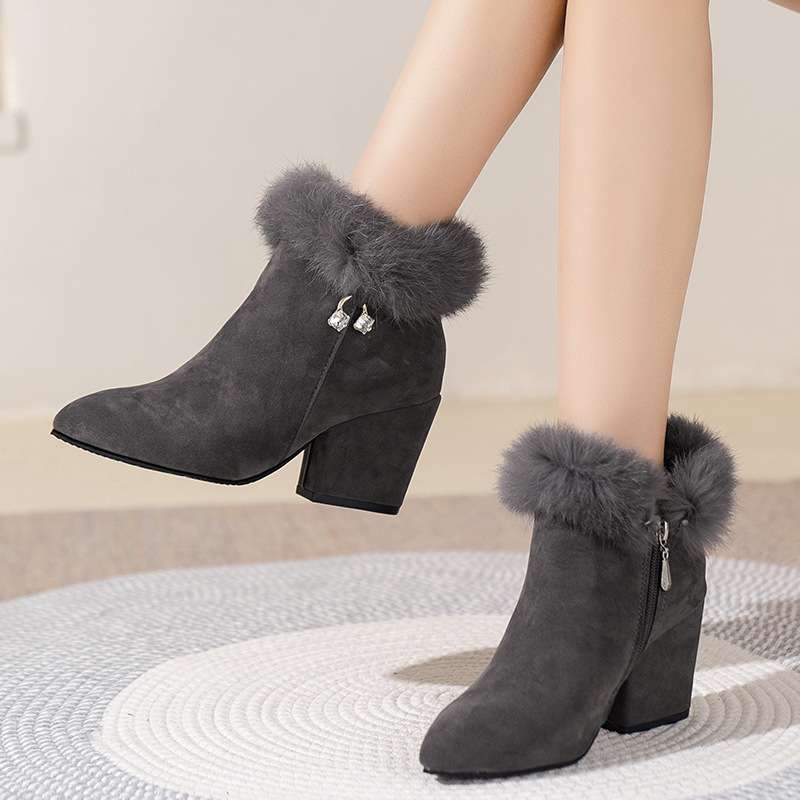 Evelyn Fuzzy Heels - Image 7