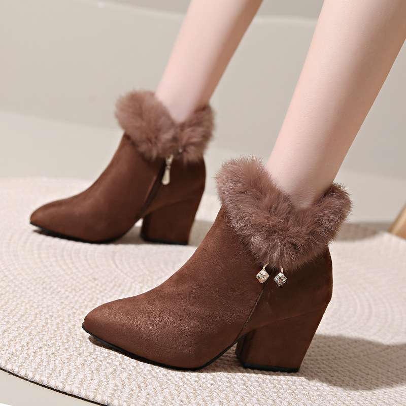 Evelyn Fuzzy Heels - Image 8