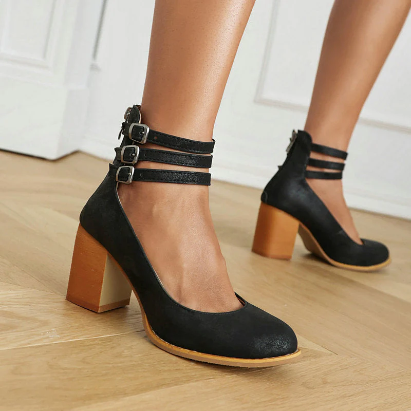 Madison Block Heels - Image 6