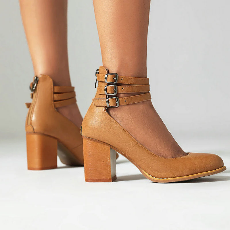 Madison Block Heels - Image 7
