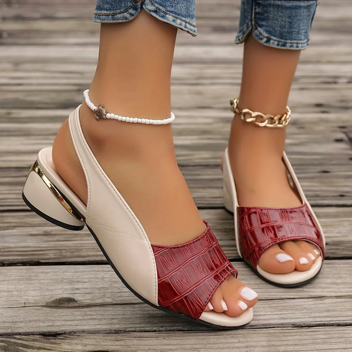 Ventina Mid Heels - Image 4