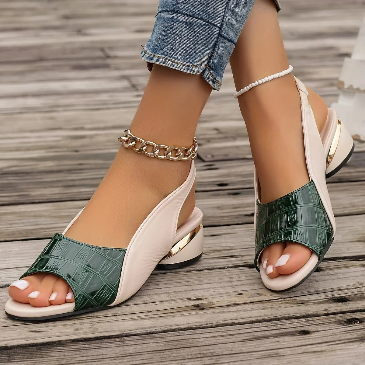 Ventina Mid Heels - Image 5