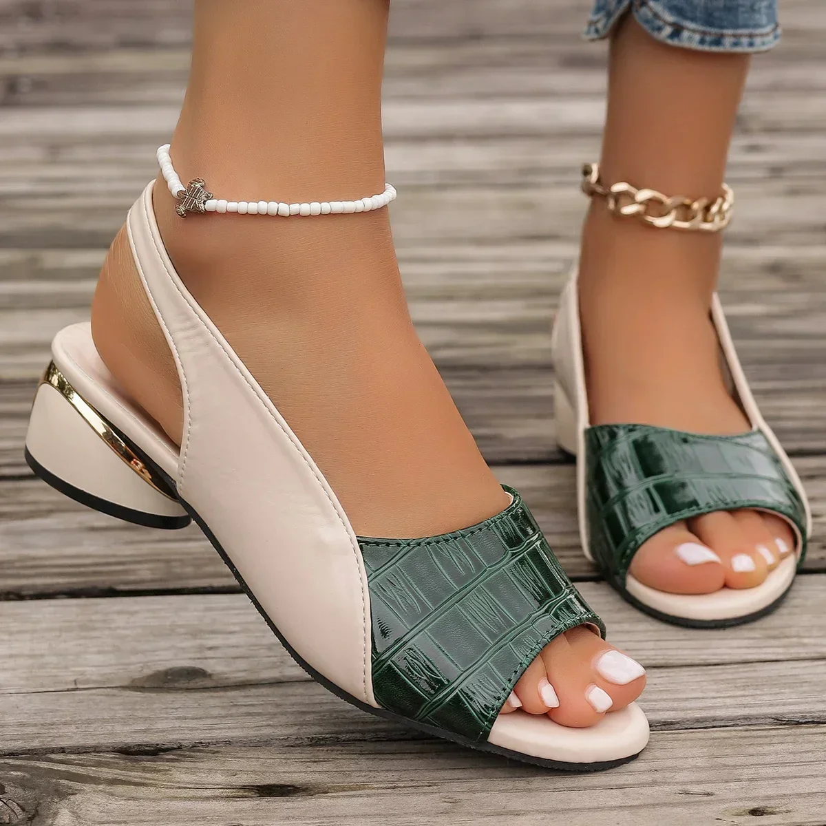 Ventina Mid Heels - Image 6